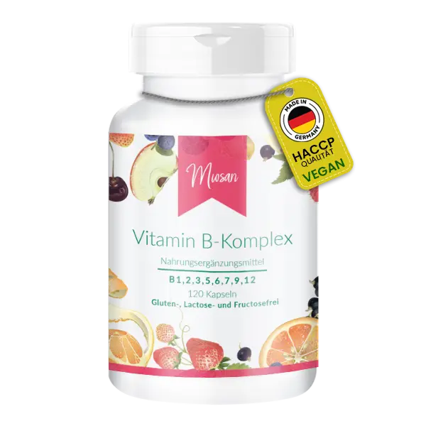 Vitamin B Komplex 120 Kapseln | Miosan Vitamin B Komplex 120 Kapseln | Miosan