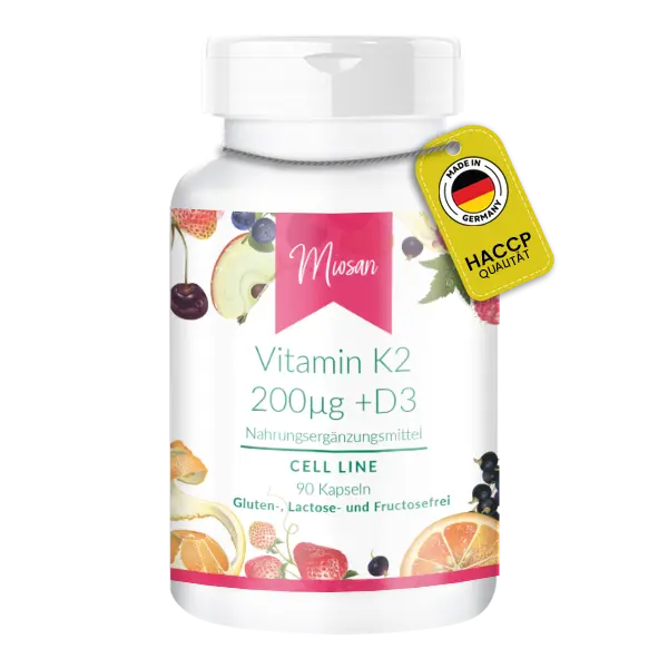 Vitamin K2 200µg+D3 | Miosan Vitamin K2 200µg+D3 | Miosan